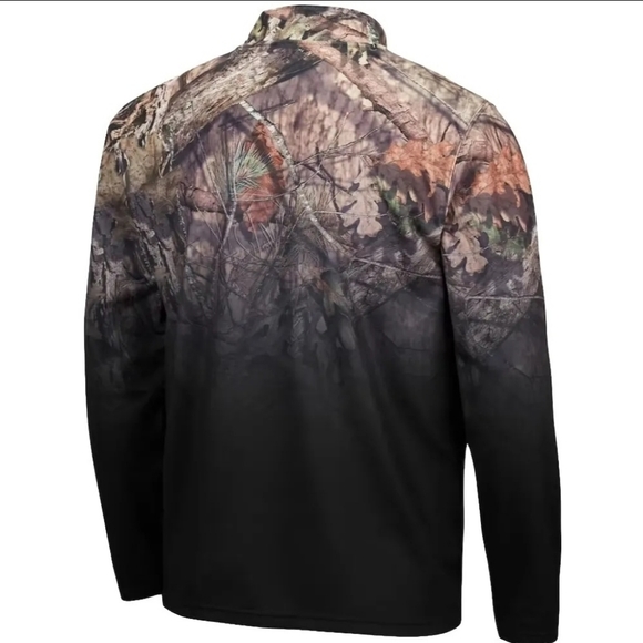 Washington State Cougars Colosseum 1/4 Zip Pullover Mossy Oak Camo Men's Large - Picture 2 of 9